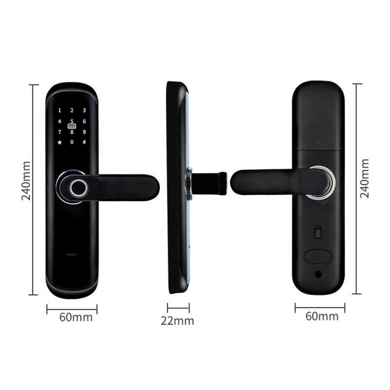 SA-B1 Smart TUYA Fingerprint Door Lock